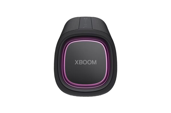 ⁦مكبر صوت LG XBOOM GO XG7QBK المحمول - بلوتوث، بطارية 24 ساعة، IP67، تعزيز الصوت⁩ - الصورة ⁦9⁩