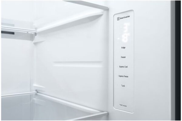 Refrigerator Side by Side 28.2 Cu.ft. / Hollow Handle / Steel color - Image 5