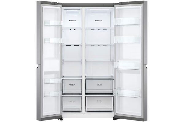 Refrigerator Side by Side 28.2 Cu.ft. / Hollow Handle / Steel color - Image 7