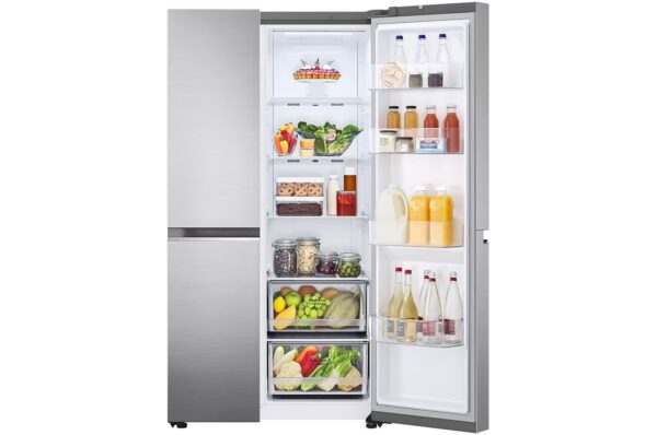 Refrigerator Side by Side 28.2 Cu.ft. / Hollow Handle / Steel color - Image 8