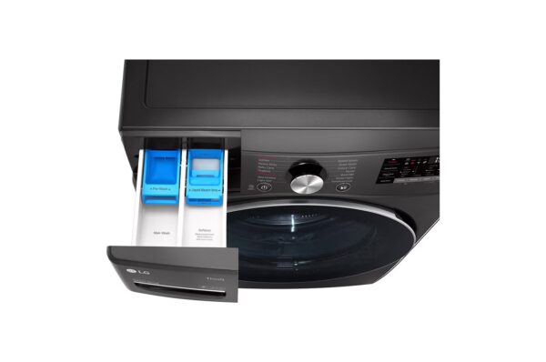 Washing Machine FL W/D 21/12 KG /Direct Drive/ Turbo Wash/Steam / Black steel color - Image 5