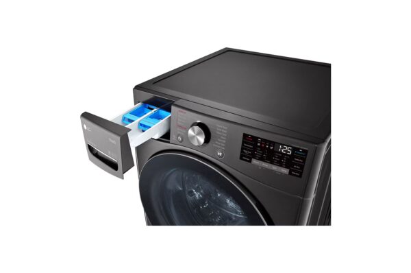 Washing Machine FL W/D 21/12 KG /Direct Drive/ Turbo Wash/Steam / Black steel color - Image 6