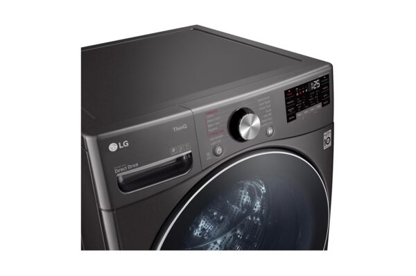 Washing Machine FL W/D 21/12 KG /Direct Drive/ Turbo Wash/Steam / Black steel color - Image 7