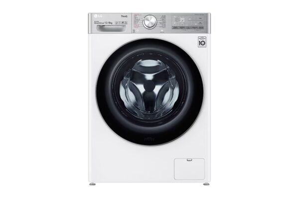 Washing Machine FL W/D 12/8 KG / 6 Motions / Direct Drive Motor / Wi-Fi / Steam / White color - Image 2