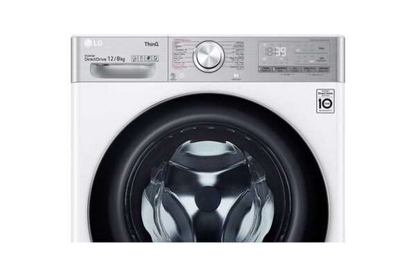 Washing Machine FL W/D 12/8 KG / 6 Motions / Direct Drive Motor / Wi-Fi / Steam / White color - Image 5