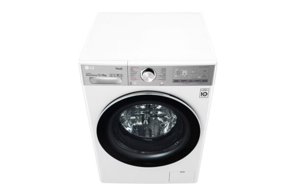 Washing Machine FL W/D 12/8 KG / 6 Motions / Direct Drive Motor / Wi-Fi / Steam / White color - Image 9