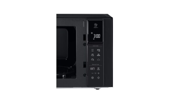 Microwave Grill 25 Liter / Black Steel Door / Smart Inverter / 6 Wheel Rotating Plate / Black color - Image 9