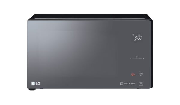 Microwave solo 42 Liter / Black Glass Door / Smart Inverter / Rotating Plate on 6 Wheels / Black color - Image 2