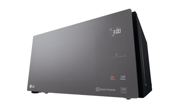 Microwave solo 42 Liter / Black Glass Door / Smart Inverter / Rotating Plate on 6 Wheels / Black color - Image 5