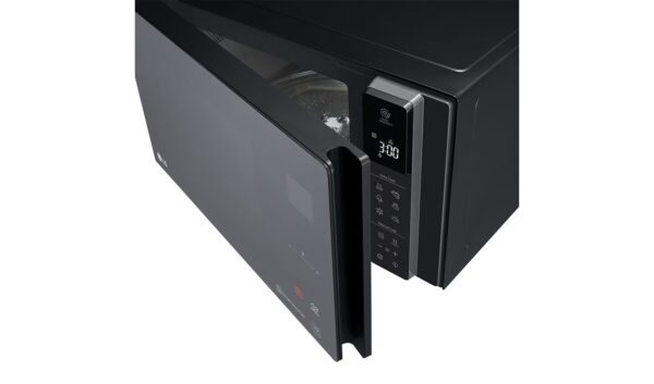 Microwave solo 42 Liter / Black Glass Door / Smart Inverter / Rotating Plate on 6 Wheels / Black color - Image 7