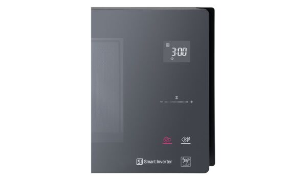 Microwave solo 42 Liter / Black Glass Door / Smart Inverter / Rotating Plate on 6 Wheels / Black color - Image 9