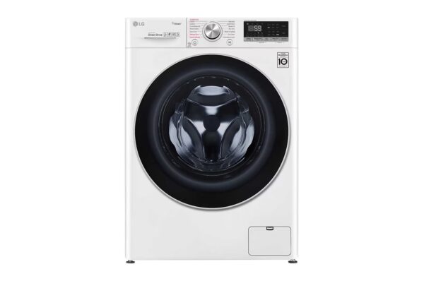 Washing Machine FL W/D 10.5/7 KG / 6 Motions / 1400 RPM / Direct Drive Motor / Wi-Fi / Steam / White color - Image 2