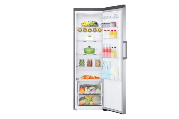 Fridge Single Door Upright 13.6 Cu ft. / Multi Air Flow / Fast Cooling / Inverter Compressor Silver color - Image 3