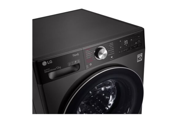 Washing Machine FL 12 KG / 6 Motions / Turbo Wash / Wi-Fi / AI Direct Drive Motor / Steel color - Image 4