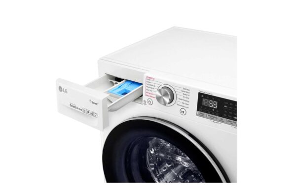 Washing Machine FL W/D 10.5/7 KG / 6 Motions / 1400 RPM / Direct Drive Motor / Wi-Fi / Steam / White color - Image 6
