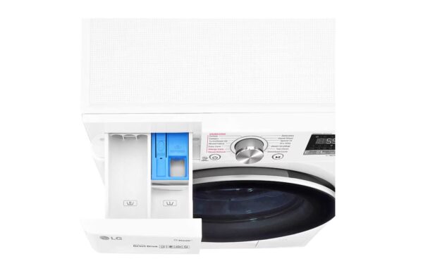 Washing Machine FL W/D 10.5/7 KG / 6 Motions / 1400 RPM / Direct Drive Motor / Wi-Fi / Steam / White color - Image 8