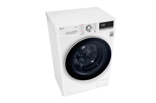 Washing Machine FL W/D 10.5/7 KG / 6 Motions / 1400 RPM / Direct Drive Motor / Wi-Fi / Steam / White color - Image 9