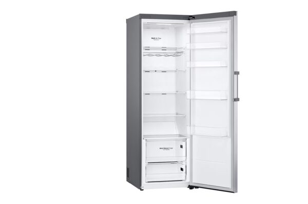 Fridge Single Door Upright 13.6 Cu ft. / Multi Air Flow / Fast Cooling / Inverter Compressor Silver color - Image 11