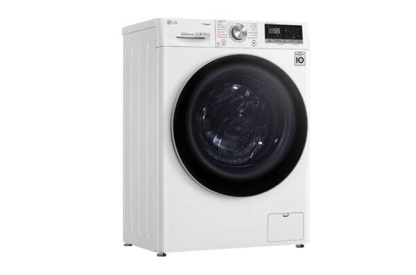 Washing Machine FL W/D 10.5/7 KG / 6 Motions / 1400 RPM / Direct Drive Motor / Wi-Fi / Steam / White color - Image 12