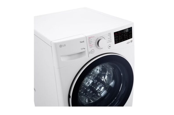 Washing Machine FL W/D 13/8 KG / Direct Drive Motor / Wi-Fi / Steam / White color - Image 4