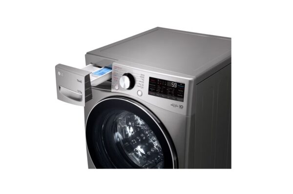 Washing Machine FL W/D 13/8 KG / Direct Drive Motor / Wi-Fi / Steam / Silver color - Image 6