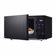 Microwave solo 30 Liter / Black Glass Door / Smart Inverter / Rotating Plate on 6 Wheels / Black color