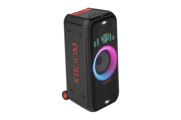 ⁦مكبر صوت LG XBOOM PARTY XL7S - مقبض قابل للاطالة وعجلات، بلوتوث، بطارية 20 ساعة، IPX4، تعزيز الصوت⁩ - الصورة ⁦13⁩