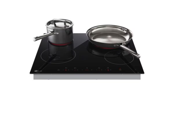 Built-in Electric Hob 60 cm / Multi-touch control button / Burner timer / Child safety lock / Hot plate indicator / Black color - Image 6