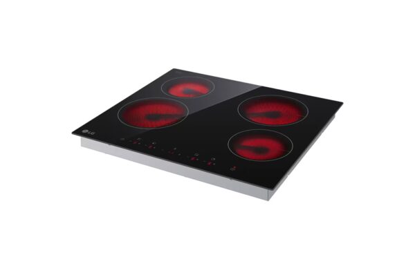 Built-in Electric Hob 60 cm / Multi-touch control button / Burner timer / Child safety lock / Hot plate indicator / Black color - Image 11