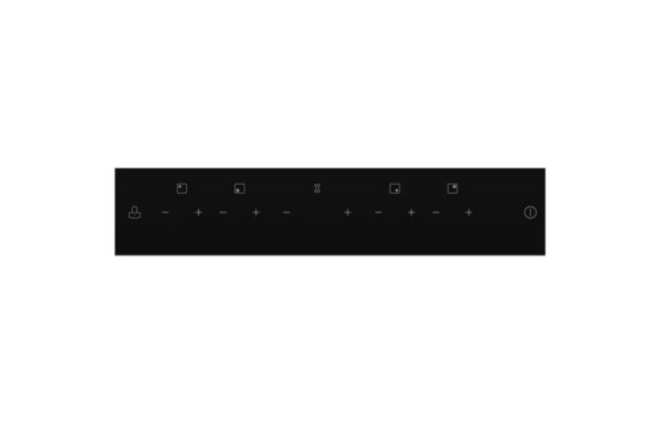 Built-in Electric Hob 60 cm / Multi-touch control button / Burner timer / Child safety lock / Hot plate indicator / Black color - Image 12
