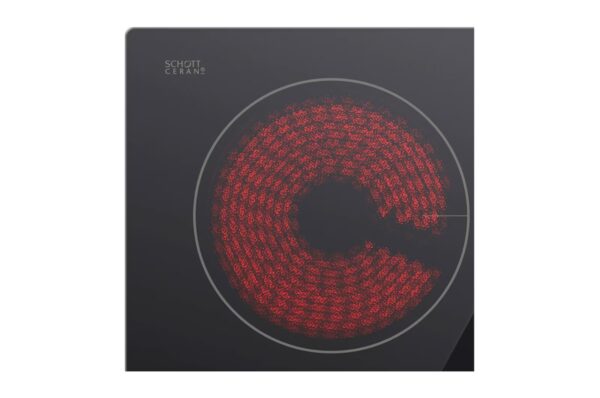 Built-in Electric Hob 60 cm / Multi-touch control button / Burner timer / Child safety lock / Hot plate indicator / Black color - Image 13