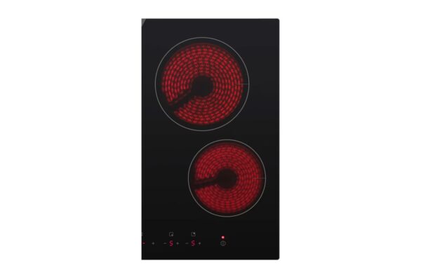 Built-in Electric Hob 60 cm / Multi-touch control button / Burner timer / Child safety lock / Hot plate indicator / Black color - Image 15