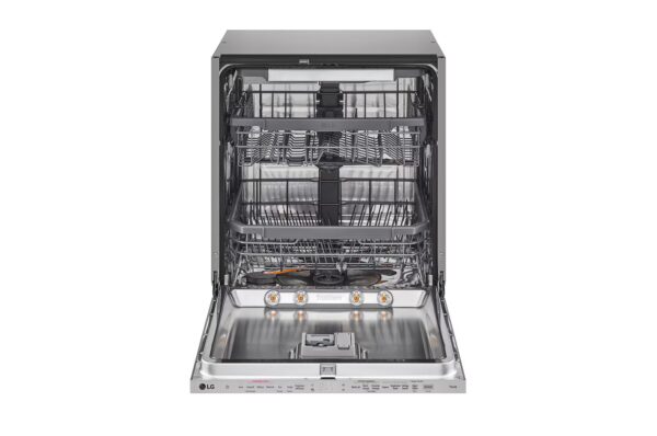 Built-in Dishwasher 14 place setting / Smart rack / Low noise / Dual wash logic / Turbo cycle / Direct Drive Motor / Steel color - Image 3