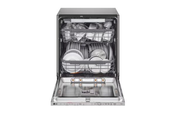 Built-in Dishwasher 14 place setting / Smart rack / Low noise / Dual wash logic / Turbo cycle / Direct Drive Motor / Steel color - Image 4