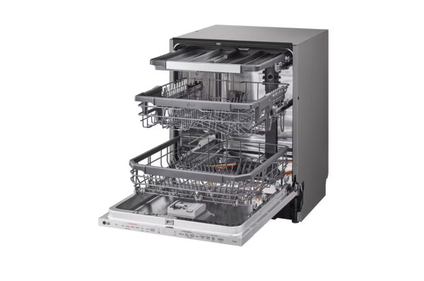 Built-in Dishwasher 14 place setting / Smart rack / Low noise / Dual wash logic / Turbo cycle / Direct Drive Motor / Steel color - Image 8