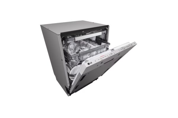 Built-in Dishwasher 14 place setting / Smart rack / Low noise / Dual wash logic / Turbo cycle / Direct Drive Motor / Steel color - Image 11