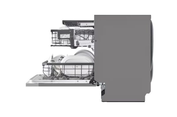Built-in Dishwasher 14 place setting / Smart rack / Low noise / Dual wash logic / Turbo cycle / Direct Drive Motor / Steel color - Image 12