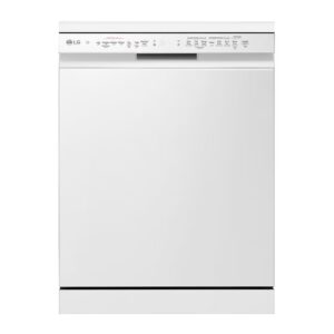 Dishwasher 14 Place Settings / Smart Rack / Quad Clean / Real Steam / Direct Drive Motor / White color