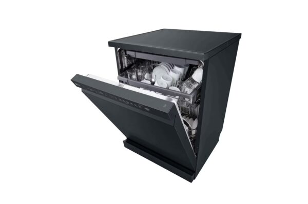 Dishwasher 14 place setting / Smart rack / Low noise / Dual wash zone / Turbo cycle / Direct Drive Motor / Black steel color - Image 10