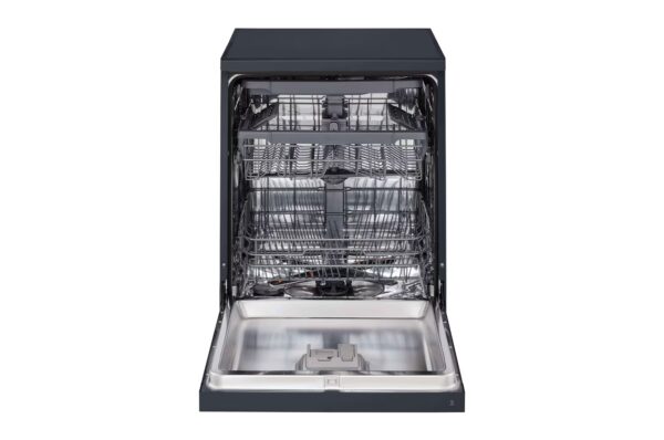 Dishwasher 14 place setting / Smart rack / Low noise / Dual wash zone / Turbo cycle / Direct Drive Motor / Black steel color - Image 4