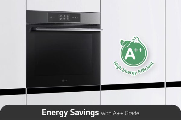 Built-in Oven 76 liter /Air frying / Sous steam / InstaView / Easy cleaning / Wi-Fi / Energy saving / Black steel color - Image 14