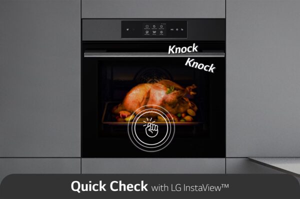 Built-in Oven 76 liter /Air frying / Sous steam / InstaView / Easy cleaning / Wi-Fi / Energy saving / Black steel color - Image 11