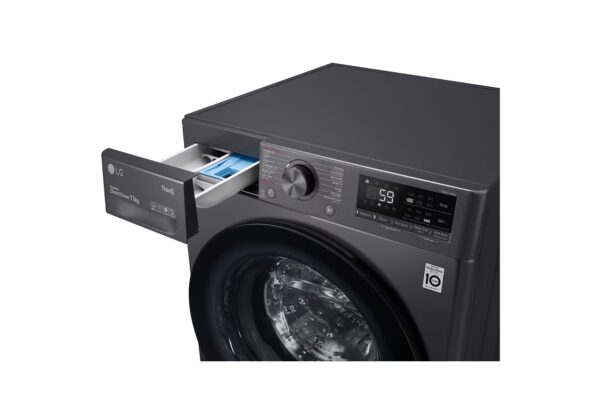 Washing Machine FL 11 KG / Inverter DirectDrive, AI DD / TurboWash / Black color - Image 7