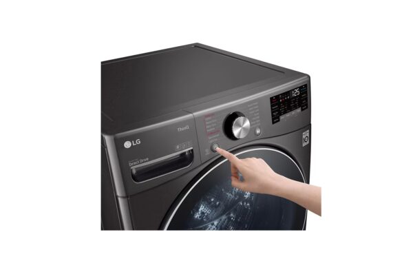 Washing Machine FL 21 KG / 6 motions / Turbo wash / Wi-Fi / Direct Drive Motor / Black color - Image 9