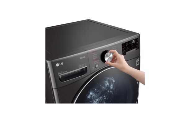 Washing Machine FL 21 KG / 6 motions / Turbo wash / Wi-Fi / Direct Drive Motor / Black color - Image 8