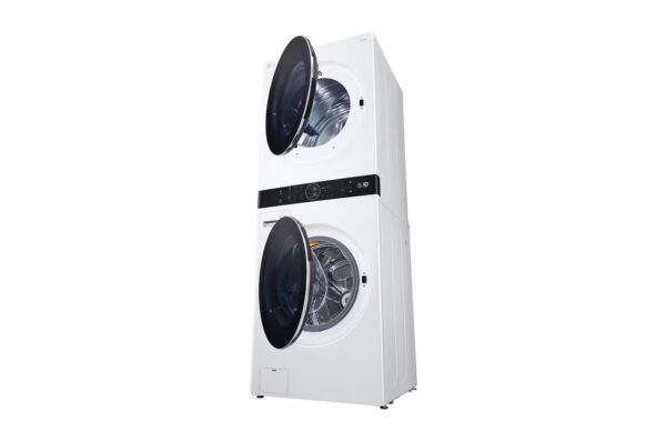 WashTower™ Front Load Single Unit with Center Control Panel 21 KG Washer & 16 KG Dryer / White color - Image 12