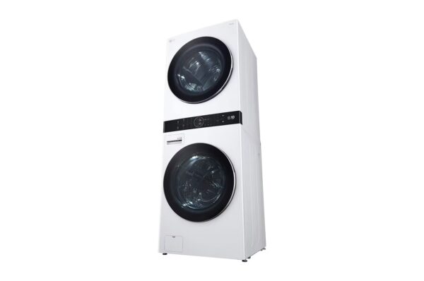WashTower™ Front Load Single Unit with Center Control Panel 21 KG Washer & 16 KG Dryer / White color - Image 11