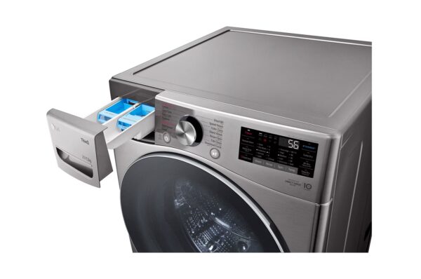 Washing Machine FL W/D 21/12 KG /Direct Drive/WiFi/Turbo Wash/Steam / Silver color - Image 8