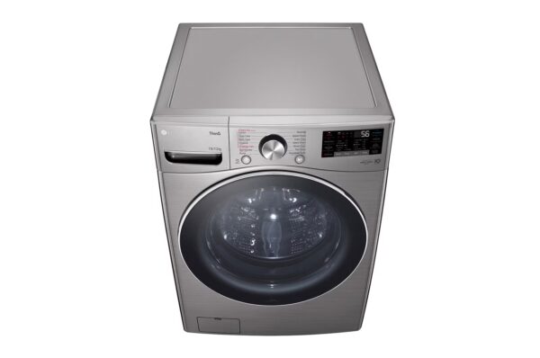 Washing Machine FL W/D 19/12 KG / Direct Drive Motor / Wi-Fi / Steam / Turbo Wash / Steel silver color - Image 9