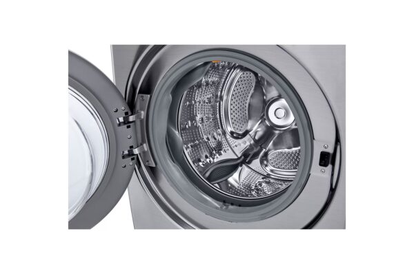 Washing Machine FL W/D 19/12 KG / Direct Drive Motor / Wi-Fi / Steam / Turbo Wash / Steel silver color - Image 5